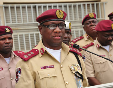 Corps Marshal, Federal Road Safety Commission (FRSC), Dr Boboye Oyeyemi