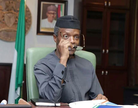 Acting President Yemi Osinbajo