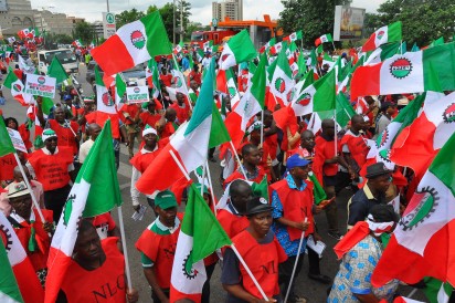 Image result for Buhari NLC