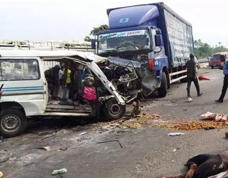 bus-truck accident