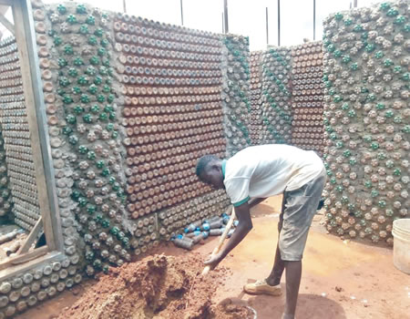 bottle house