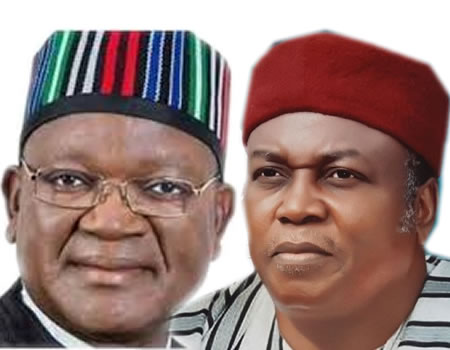 Governors of both Benue and Taraba States, Samuel Ortom and Darius Ishaku